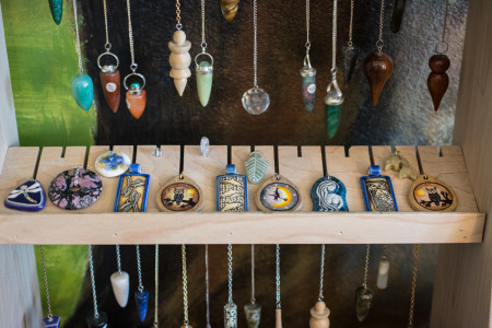 Pendulums on display