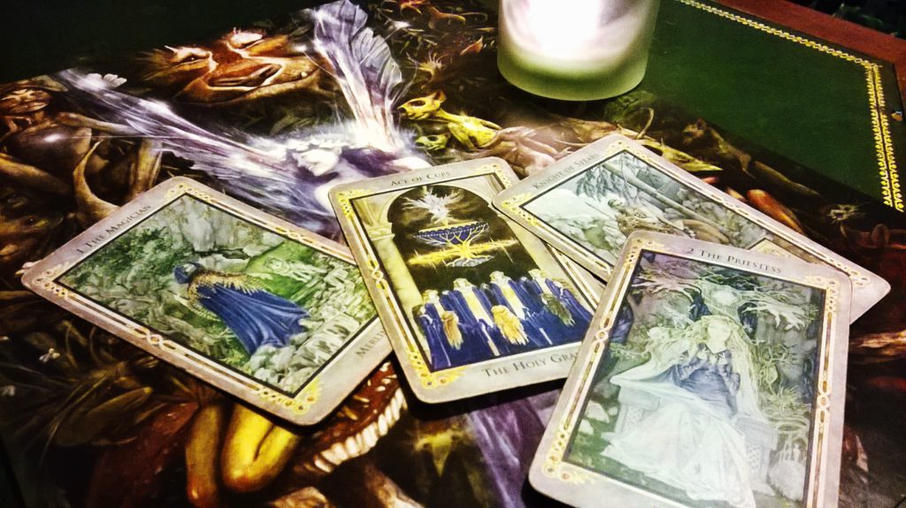 beginner tarot series flyer