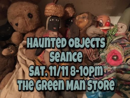 haunted objects seance Los Angeles flier