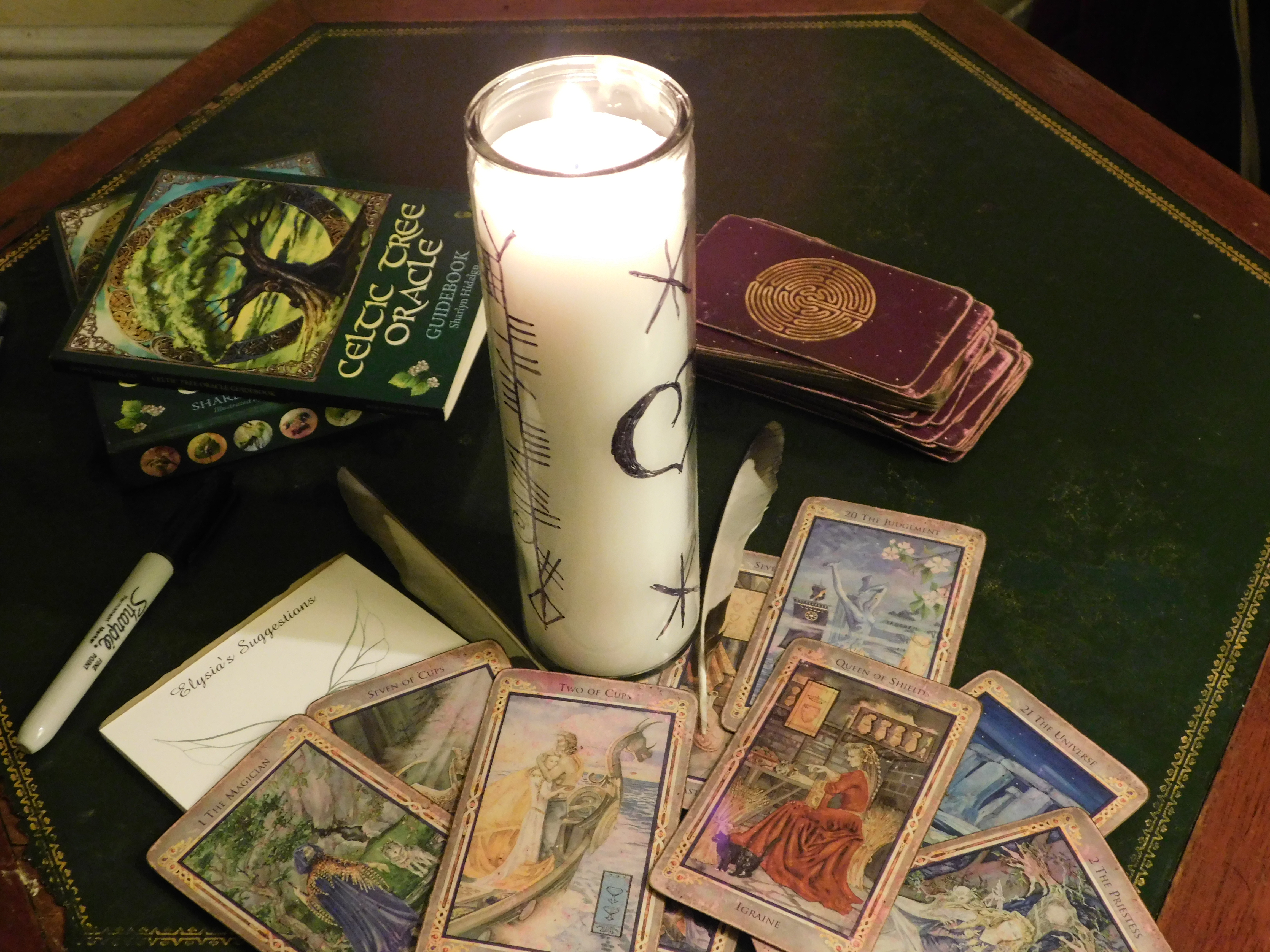 candle magic class flyer