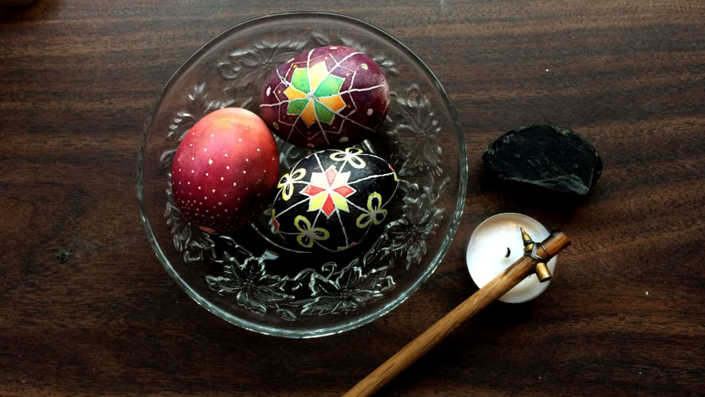 pysanka eggs