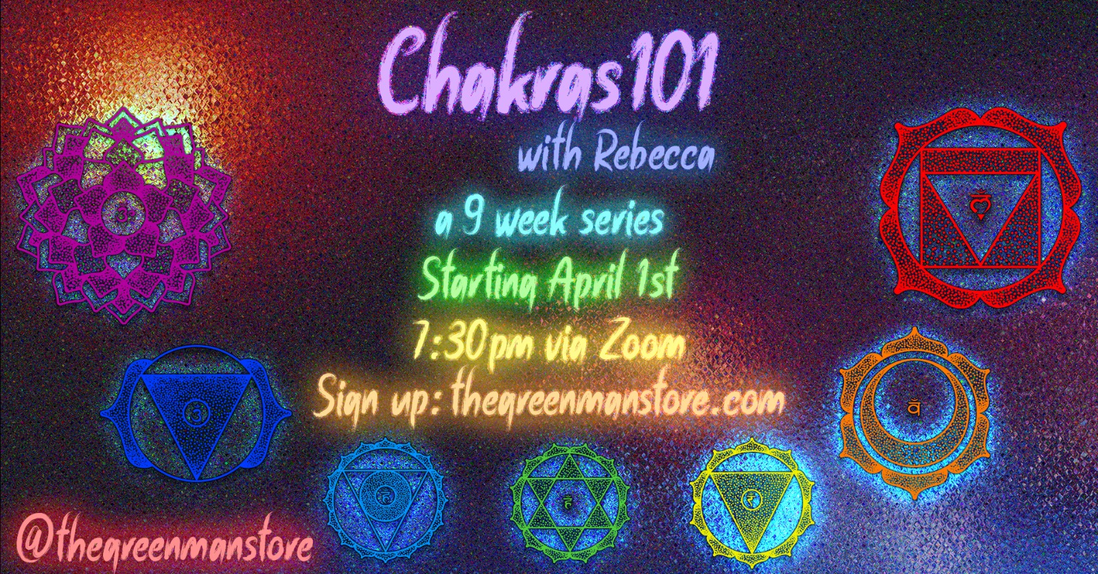 a poster with text and symbols