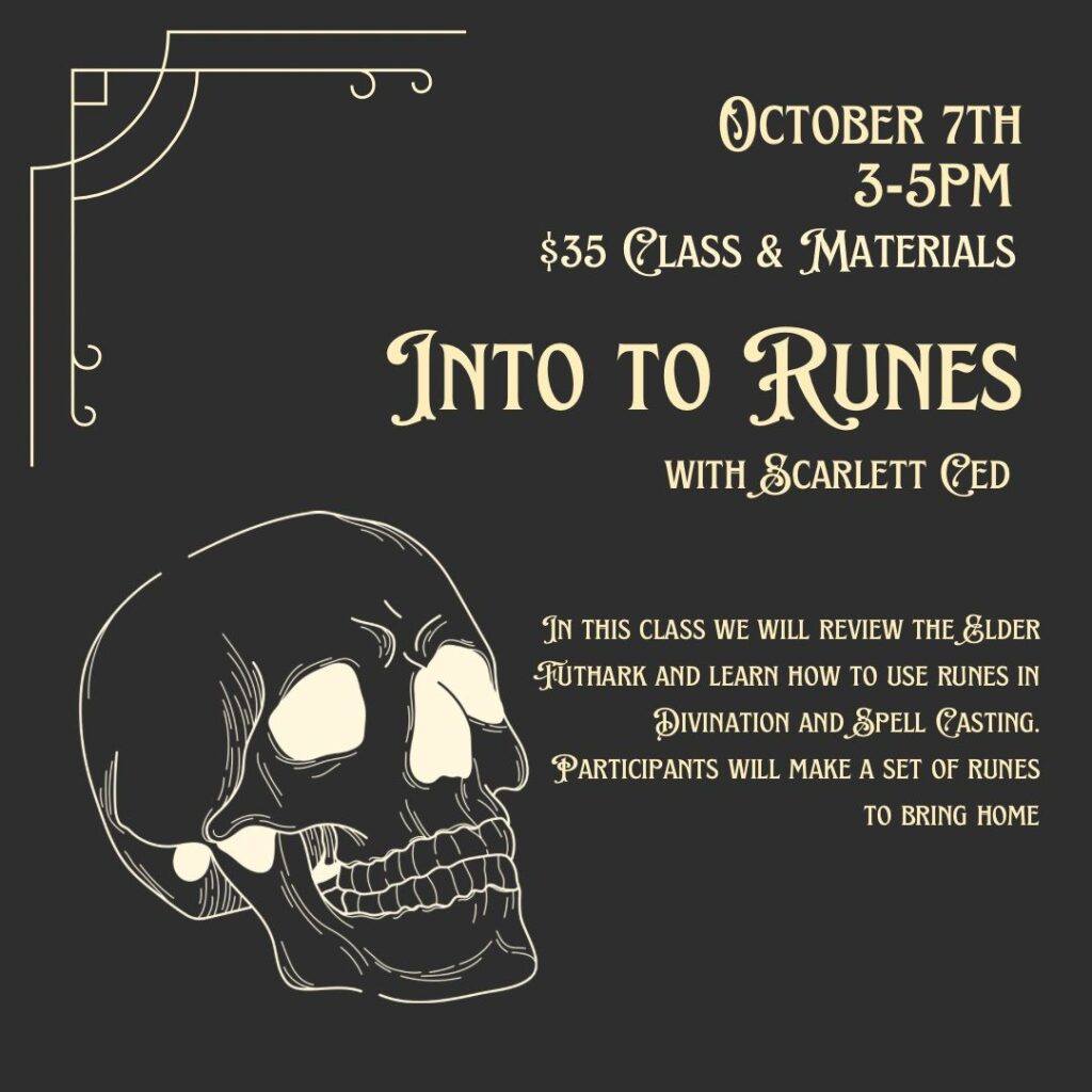 a black and white poster with a skull and text