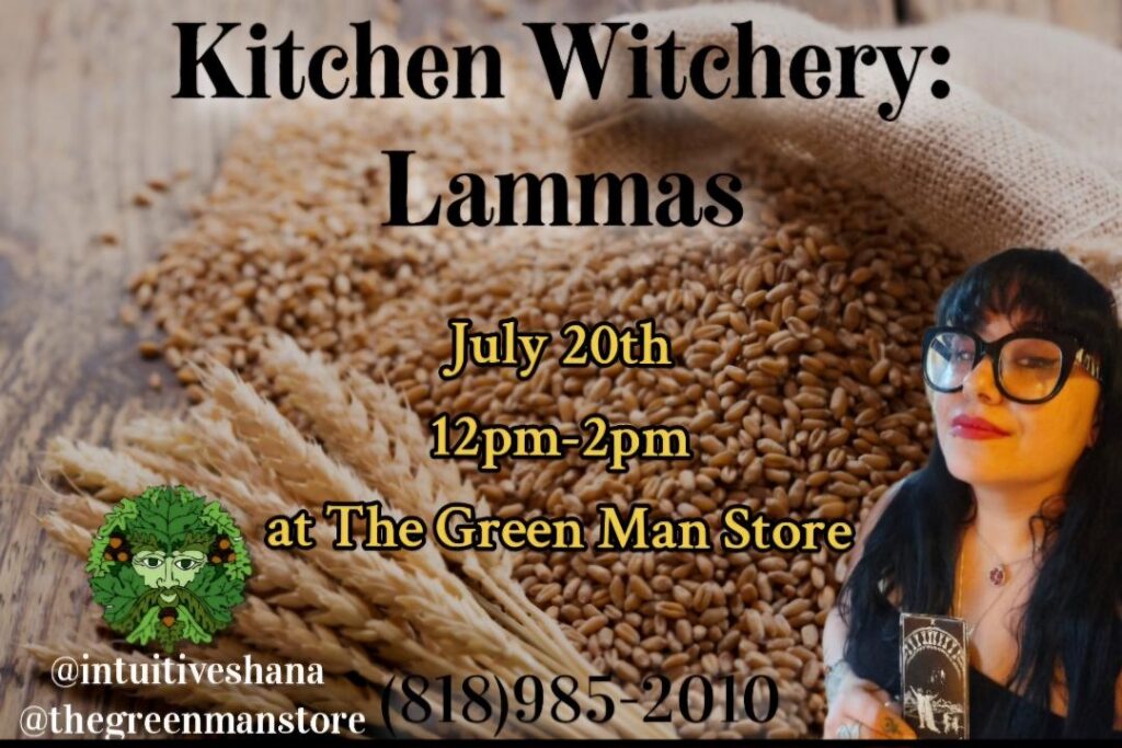 a poster with a bag of wheat and a person