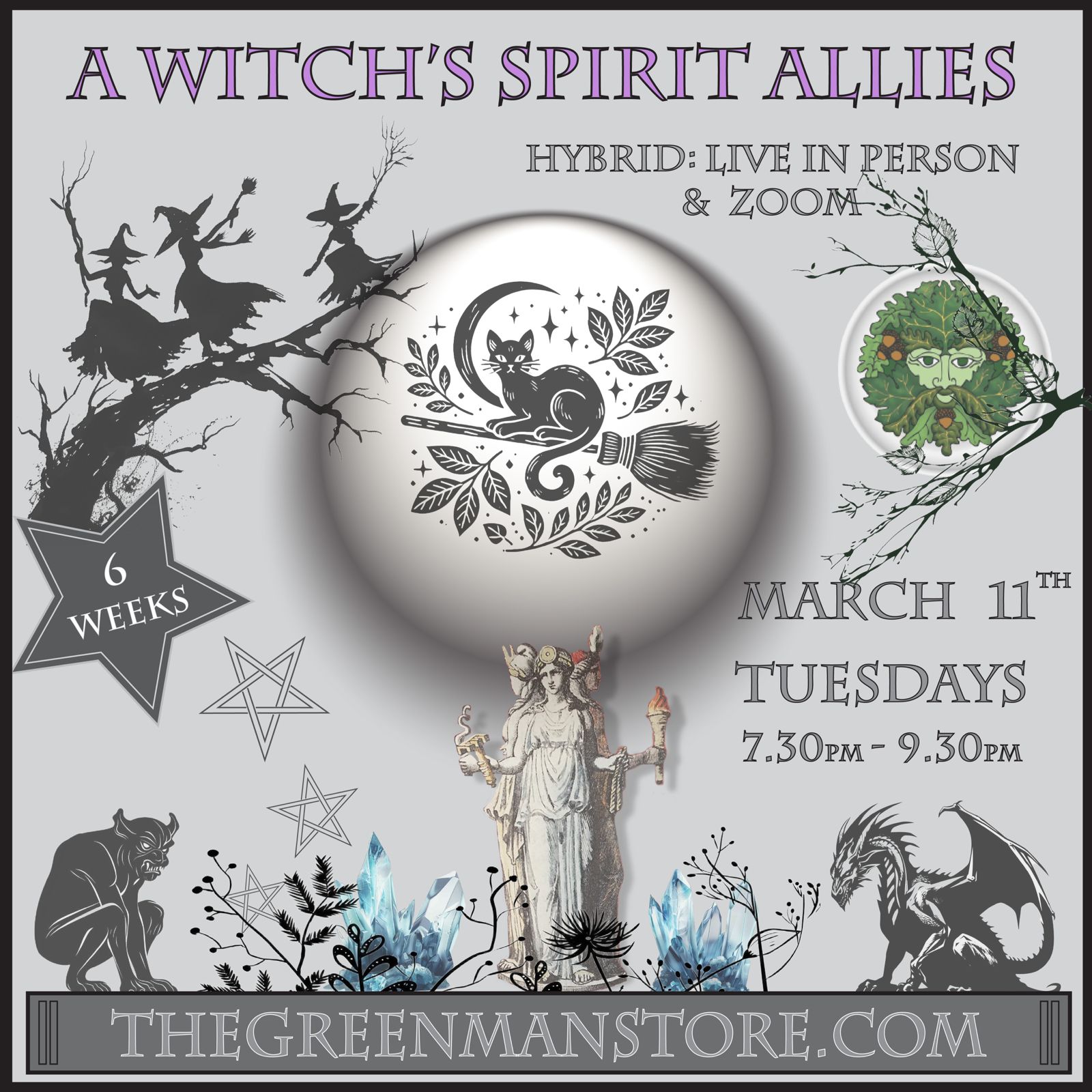 A poster with a person and a moon