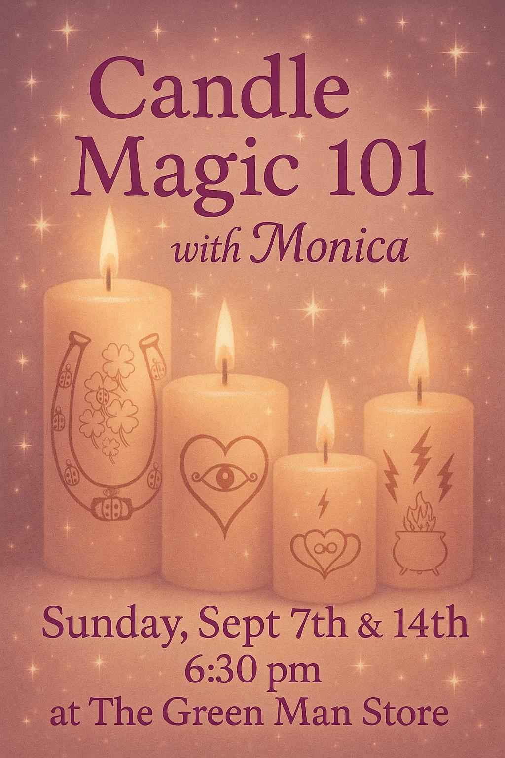 A group of candles with lit candles