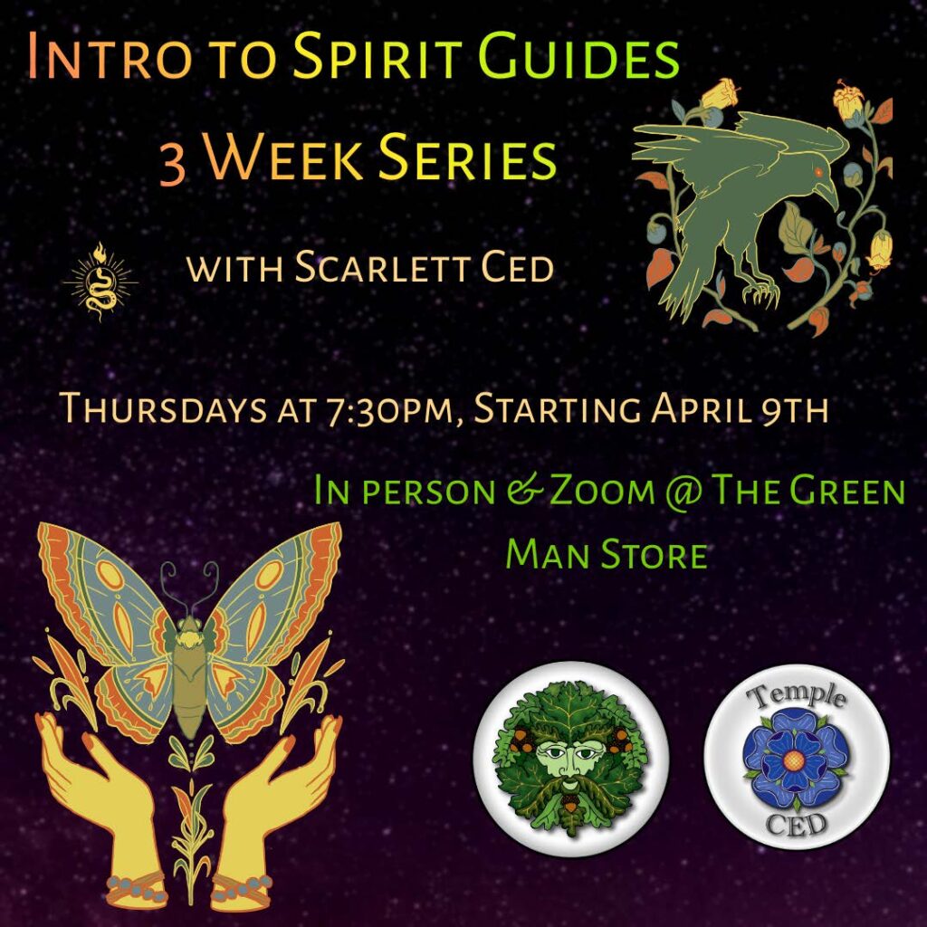 A poster for a spiritual guide