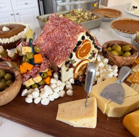 A table with food on it