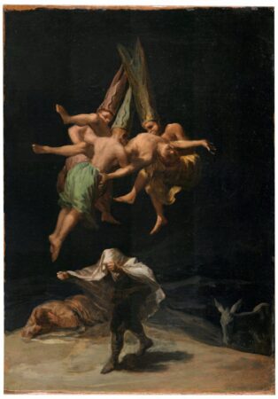 Francisco Goya, "Witches' Flight", 1797
