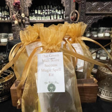 A group of bags of magic spell kit